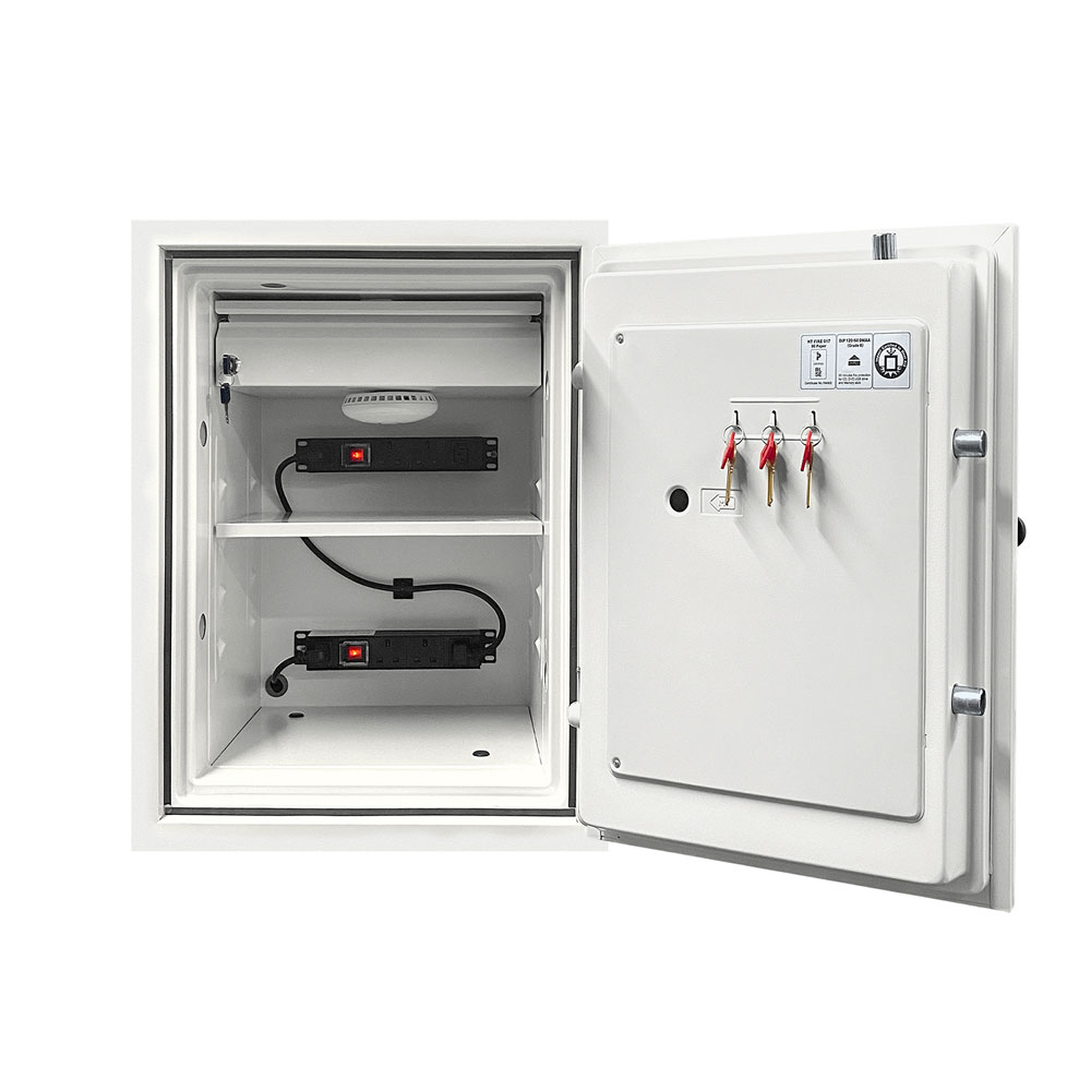 Brannsikret batterisafe BS0441E 63 liter med 4 ladeuttak - Bilde 5