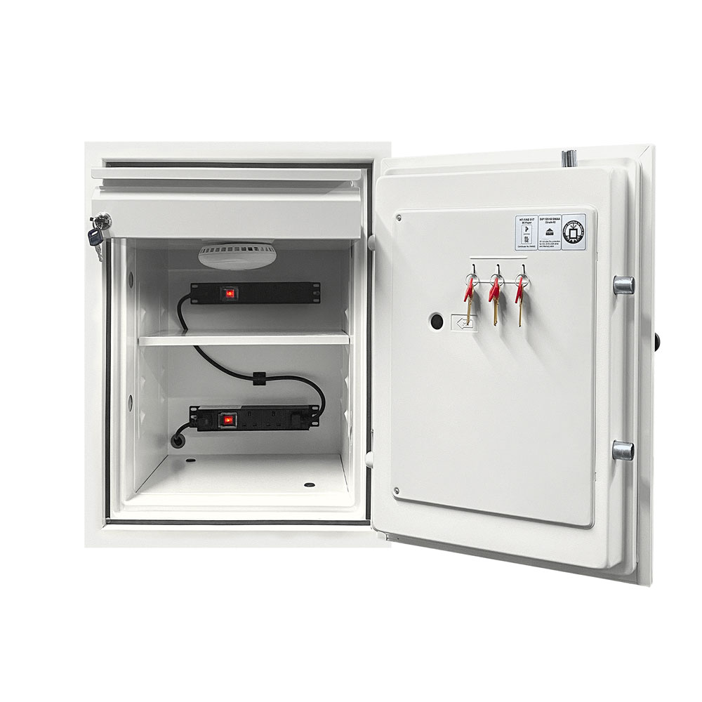 Brannsikret batterisafe BS0441E 63 liter med 4 ladeuttak - Bilde 6