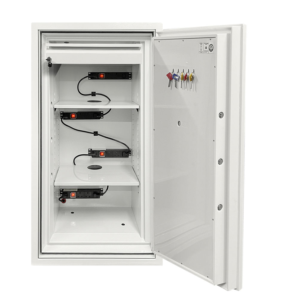 Brannsikret batterisafe BS0444E 163 liter med 8 ladeuttak - Bilde 4